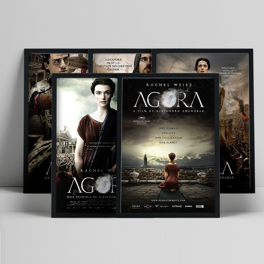 Home Cinema The Drama - Agora Spanish Historical Drama Film Print
