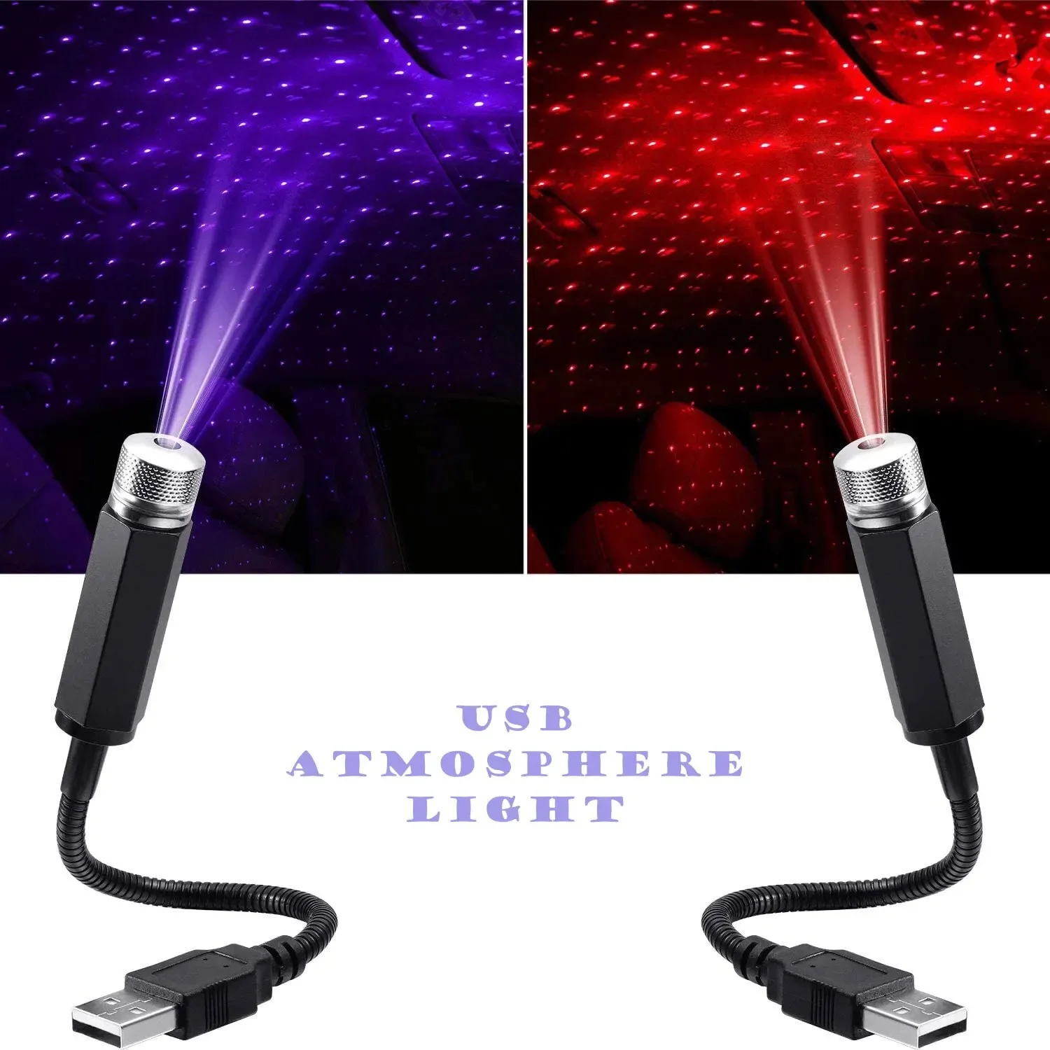 Home Cinema Projector - QXNY 1pcs Mini LED Car Roof