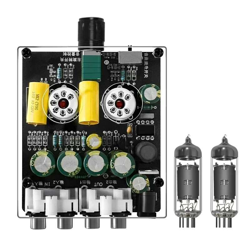 Home Cinema Hall - Upgraded 6K4 Tube Preamplifier Amplifiers HiFi