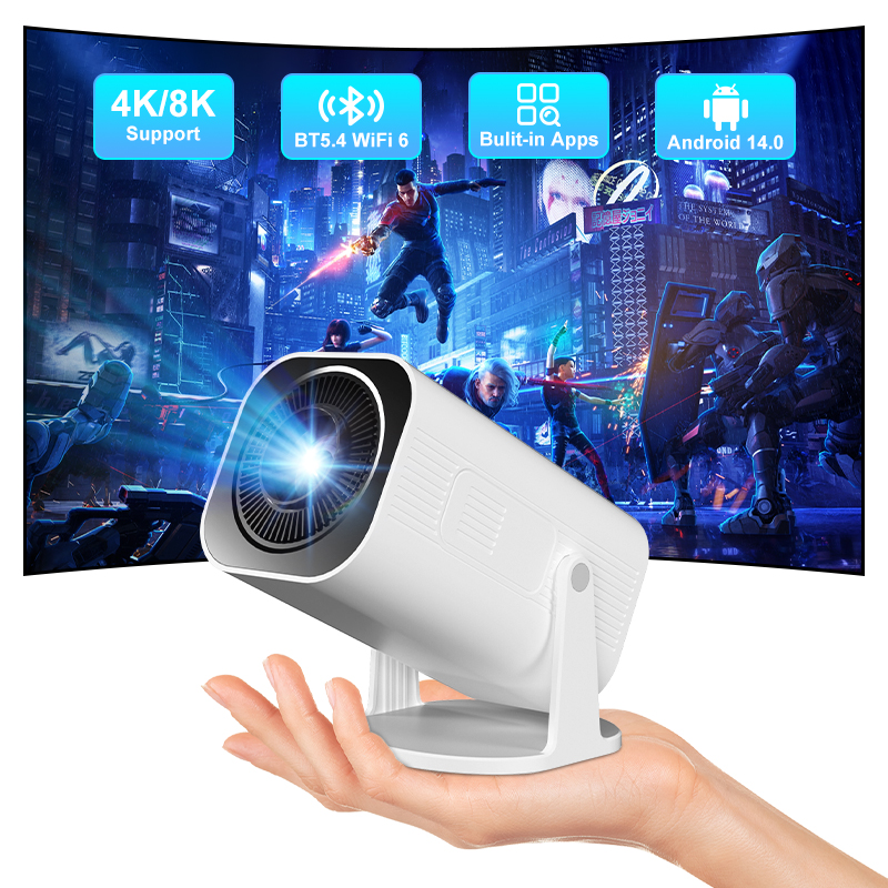 Home Cinema Projector Xiaomi - Salange P330 Mini Projector 4K Android14.0