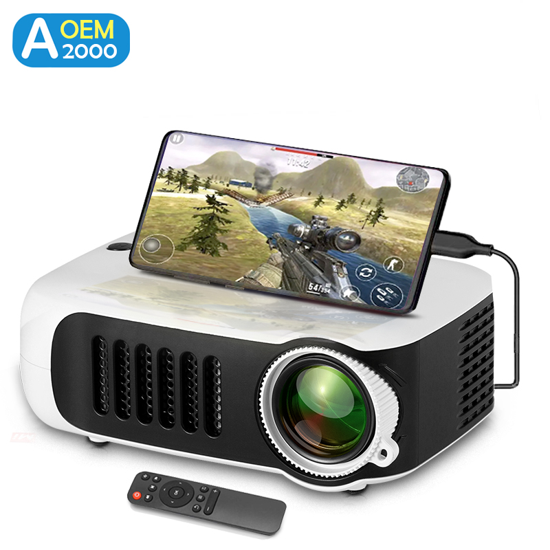 Home Cinema Night - A2000 Mini Projector Portable Home Cinema