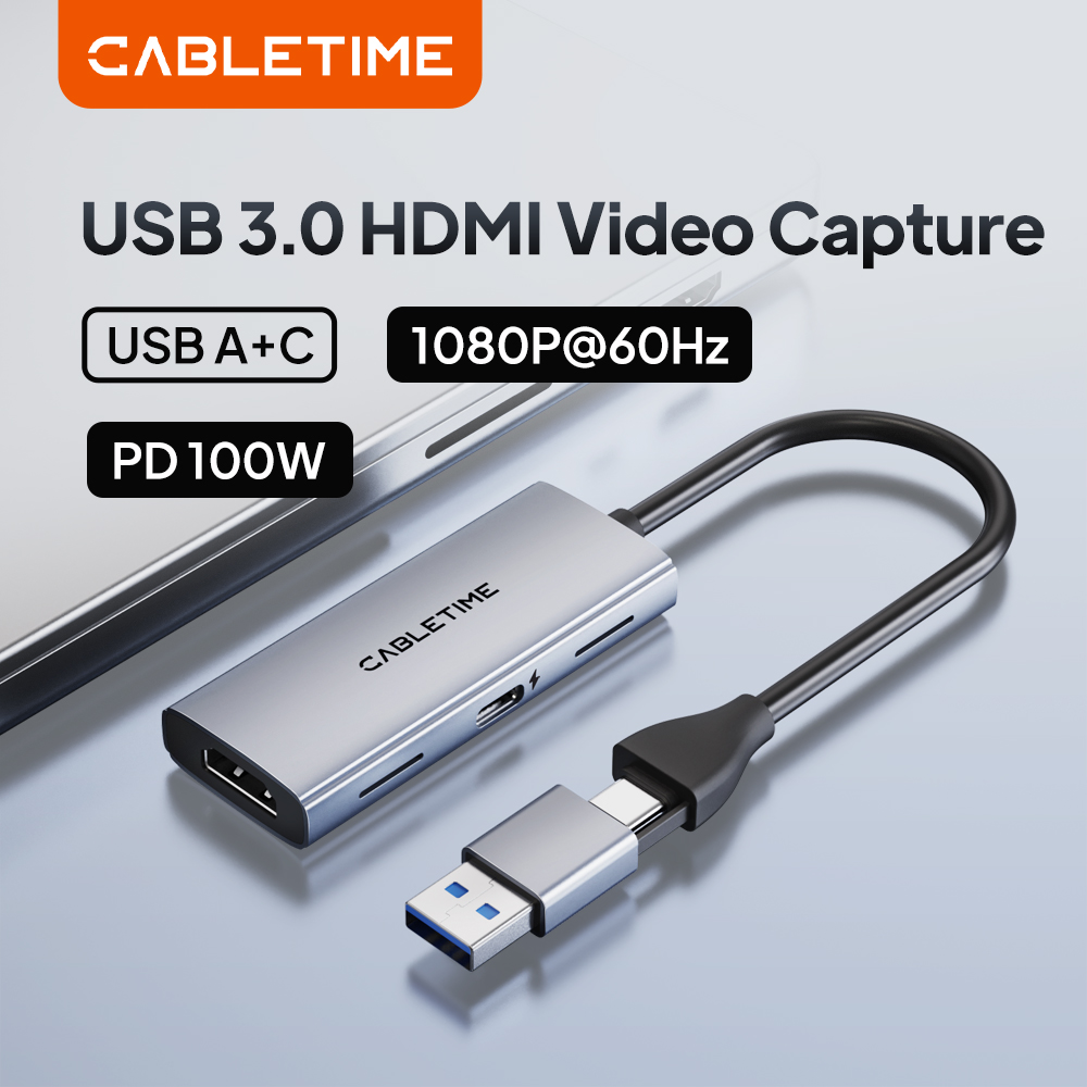 Home Cinema Usb - CABLETIME USB 3.0 HDMI Video Capture