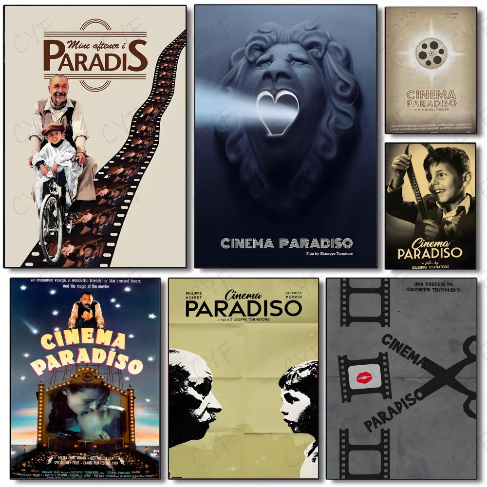 Home Cinema The Drama - nostalgic drama film C-Cinema Paradiso Poster