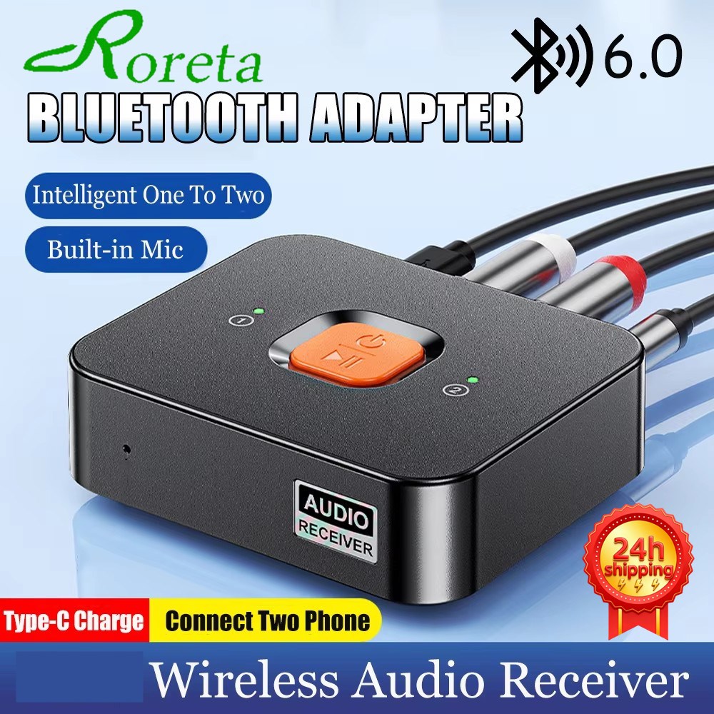 Home Cinema Receiver - Bluetooth 6.0 Receiver 3.5mm AUX Jack