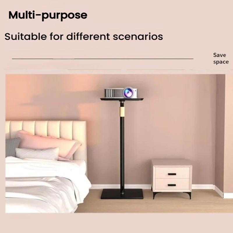 Home Cinema Projector - Portable Projector Floor Stand Adjustable Height