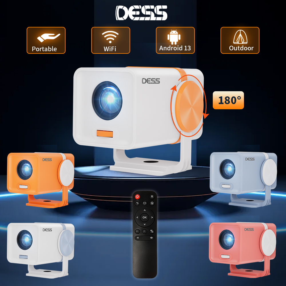 Home Cinema Night - DESS Projector Android 13 Dual Band