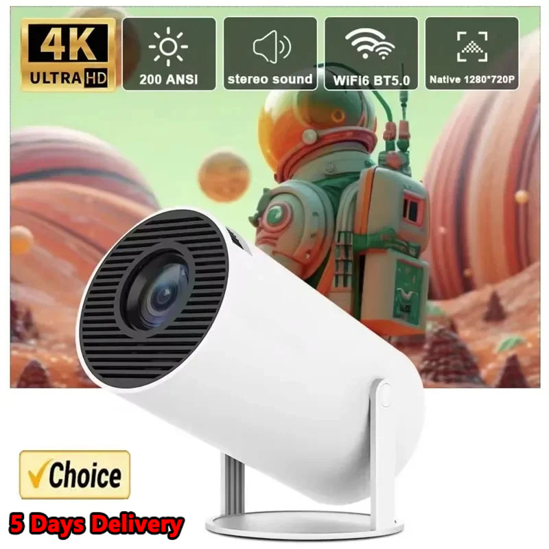 Home Cinema Projector - 2026 New Projector 4K Android 11
