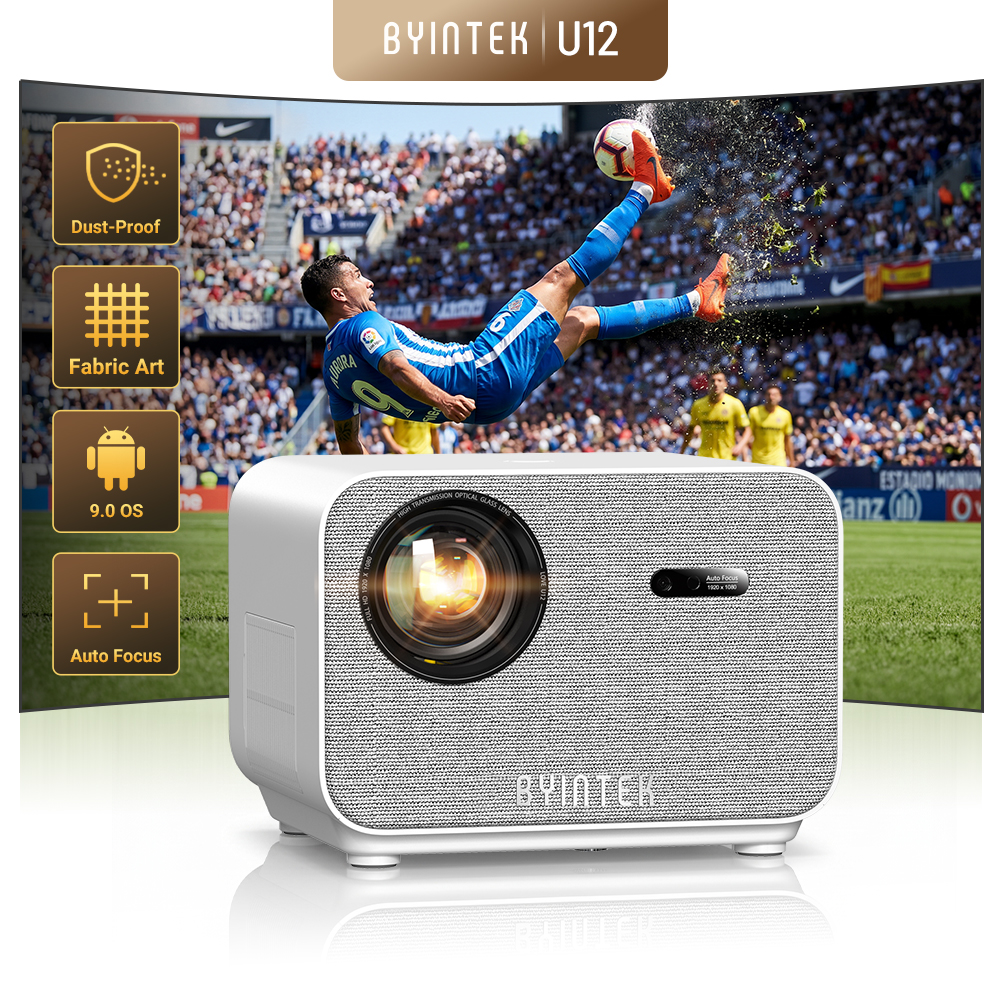 Home Cinema Focal - BYINTEK LOVE U12 Full HD 1080P