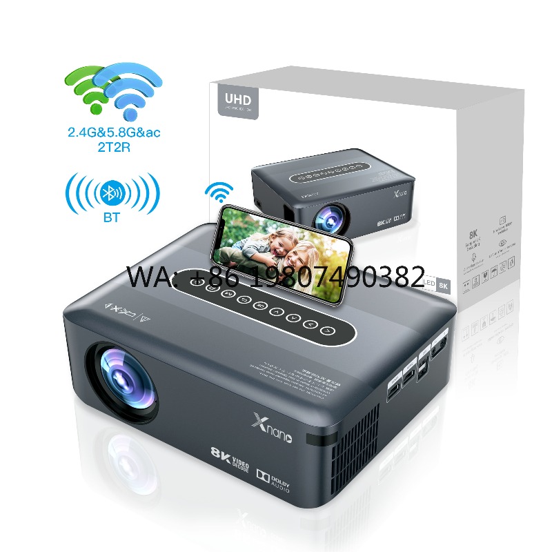 Home Cinema Quad - Full HD 1080P 4K LED Projector
