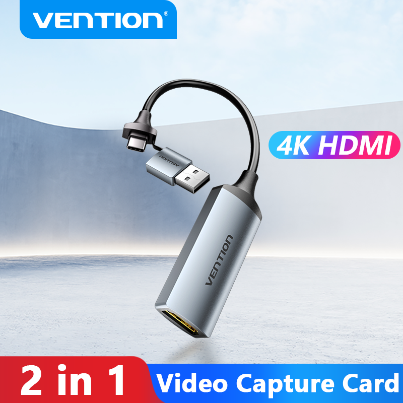 Home Cinema Usb - Vention Video Capture Card 4K HDMI
