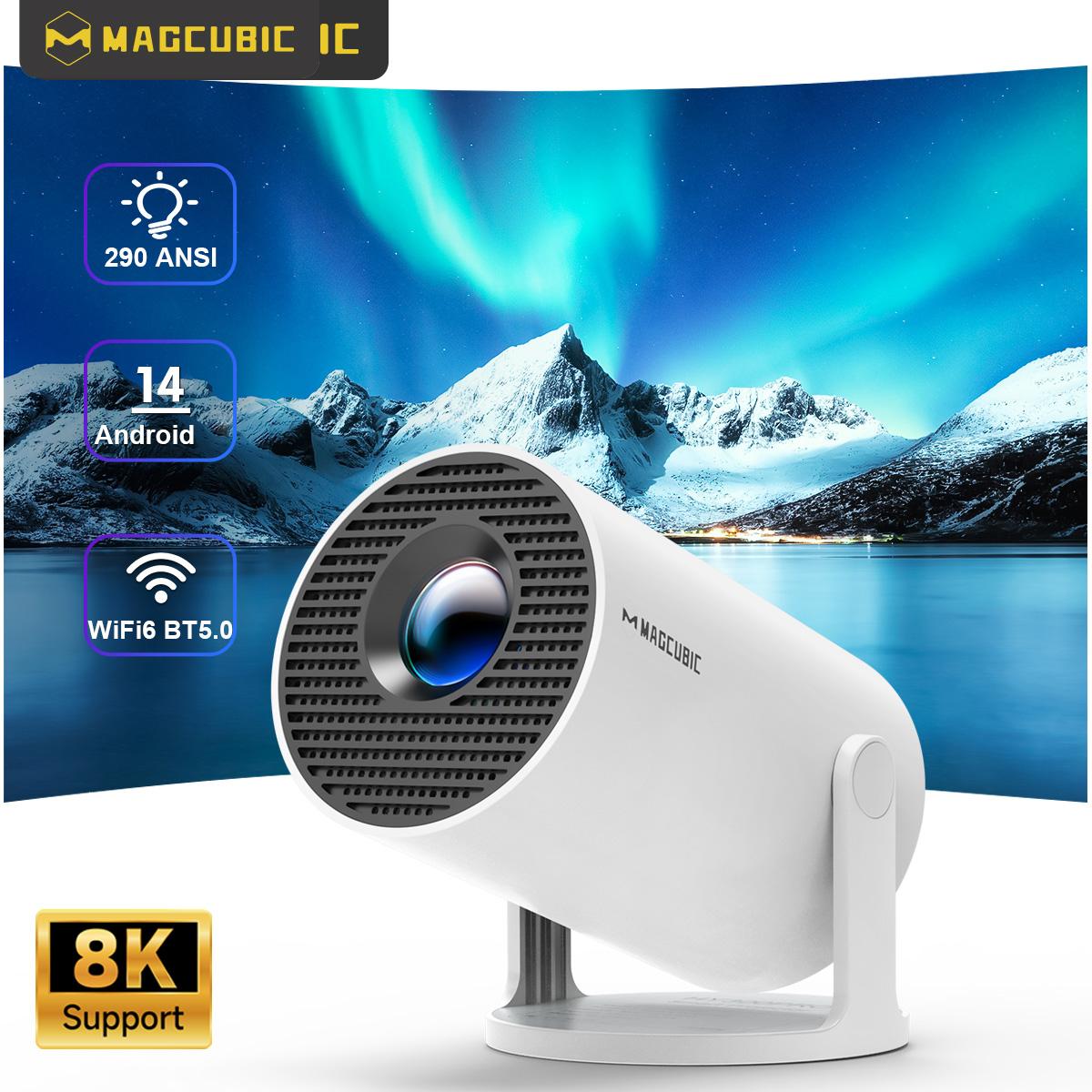 Home Cinema Projector Xiaomi - Magcubic Projector HY300 Pro 8K Android
