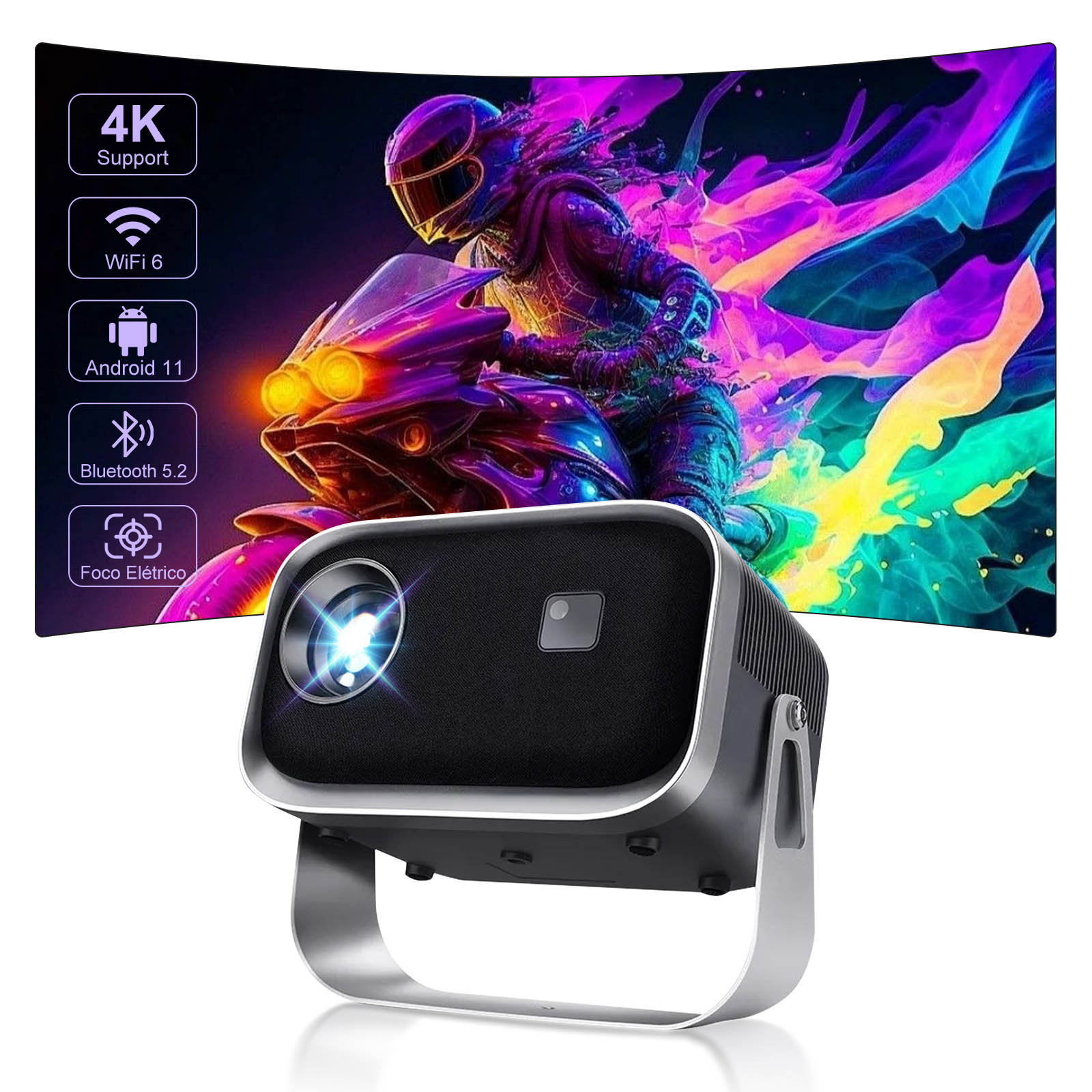 Home Cinema Samsung - Salange Projector P28B Mini Home Theater