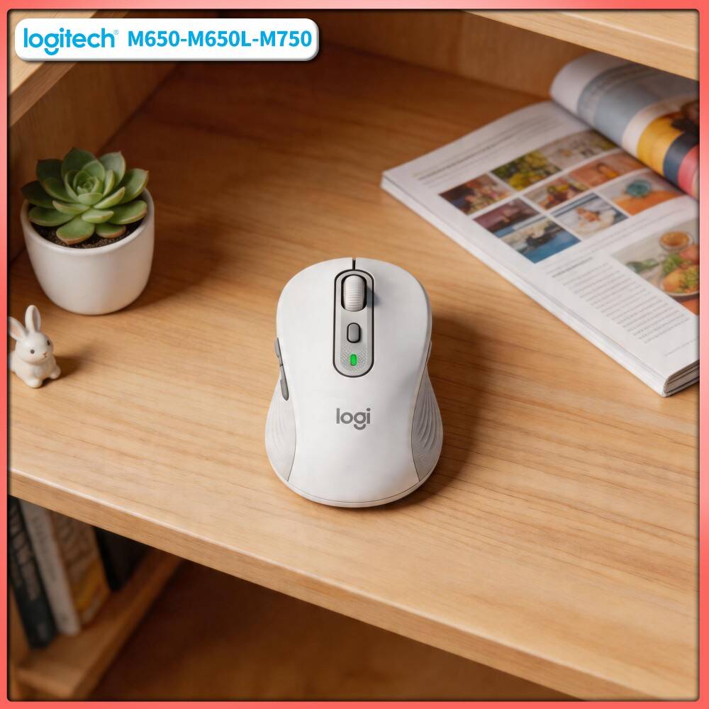 Logitech Home Cinema - Logitech M650/M650L Signature Mouse - Wireless,