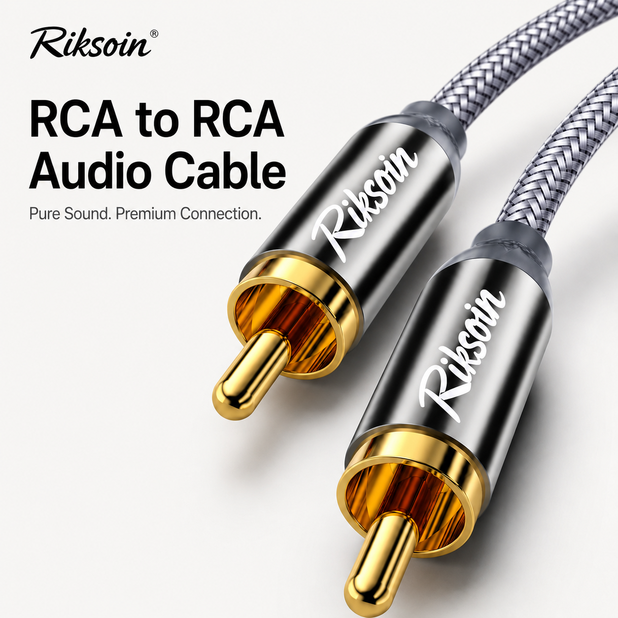 Home Cinema Hall - RCA to RCA Audio Cable, Male