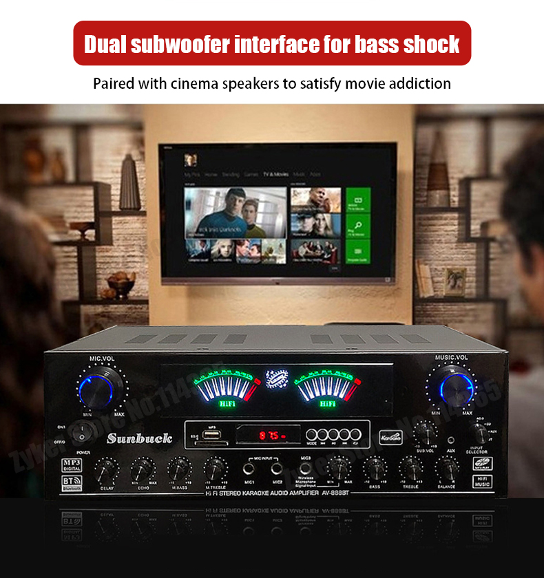 888BT 999BT Dual Dynamic Scree - đánh giá và giá Home Cinema Receiver
