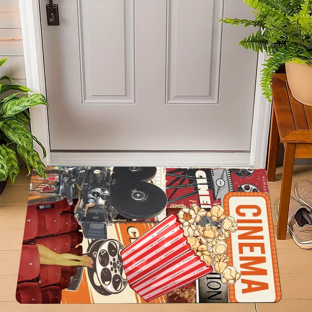 Cinema Theme Door Mat Various  - đánh giá và giá Home Cinema Tickets