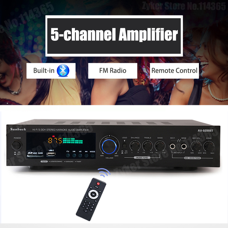 HiFi Digital Bluetooth Amplifi - đánh giá và giá Home Cinema Receiver