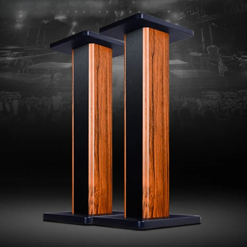 Solid Wood Speaker Stand Floor - đánh giá và giá Home Cinema Hall