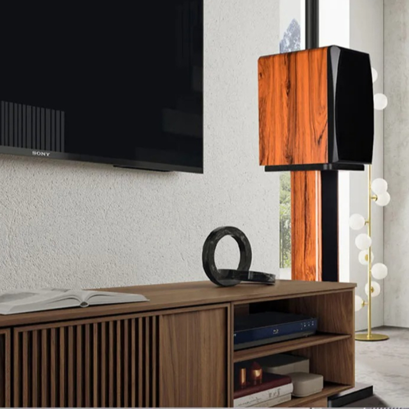 Solid Wood Speaker Stand Floor - đánh giá và giá Home Cinema Hall