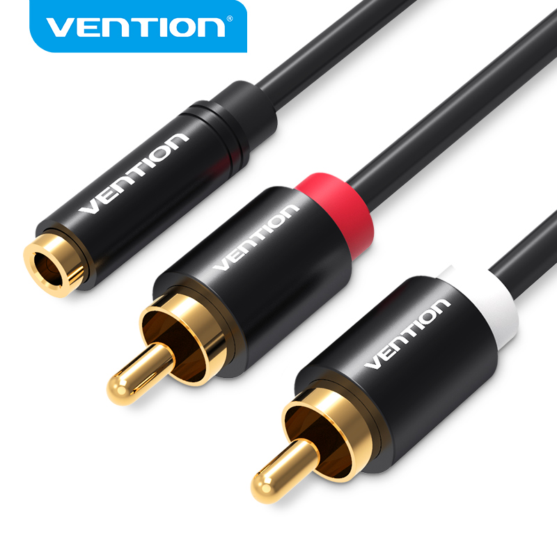 Vention Jack 3.5mm Female to 2 - đánh giá và giá Home Cinema Hall