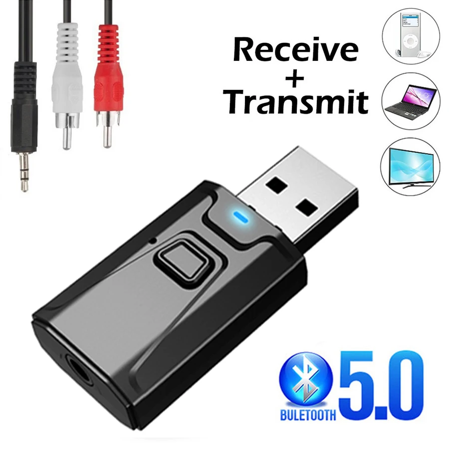 USB Bluetooth 5.0 Transmitter  - đánh giá và giá Home Cinema Receiver