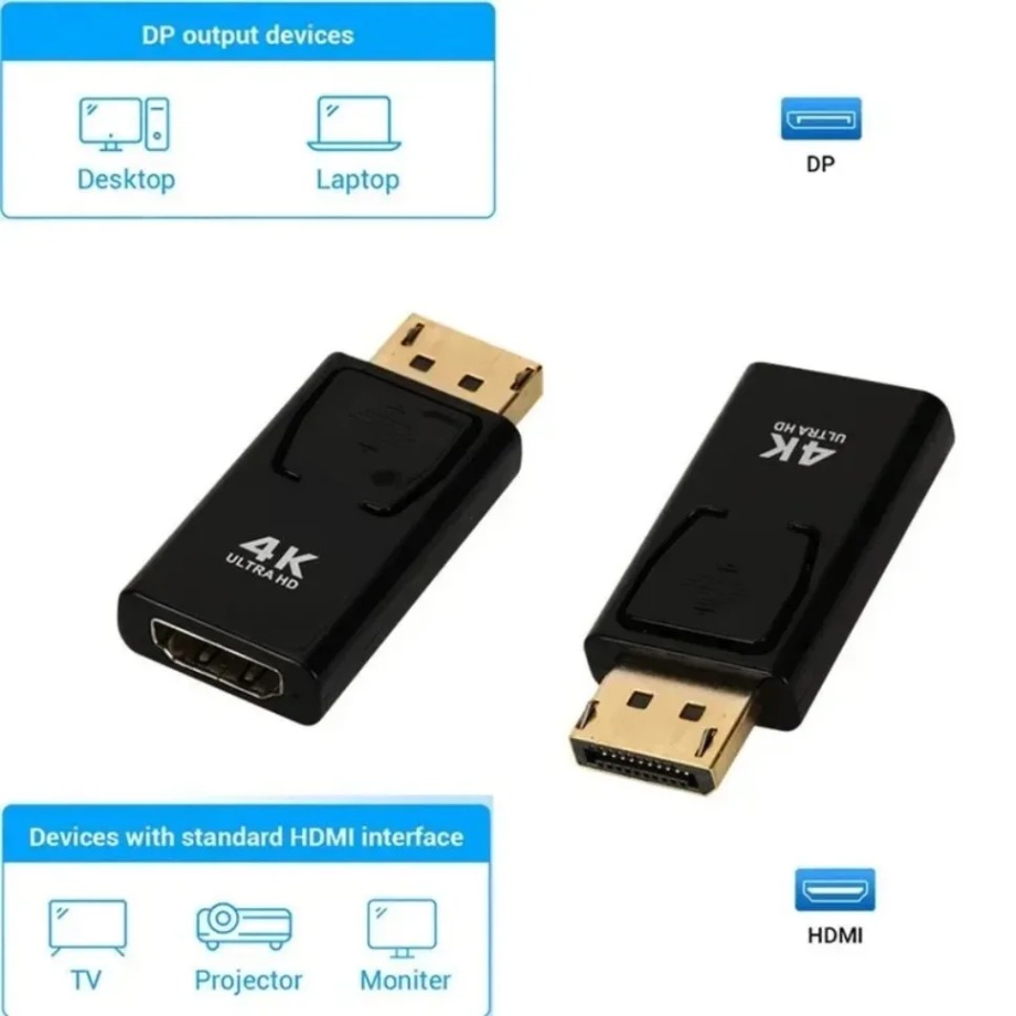 DisplayPort to HDMI-Compatible - đánh giá và giá Home Cinema Projector
