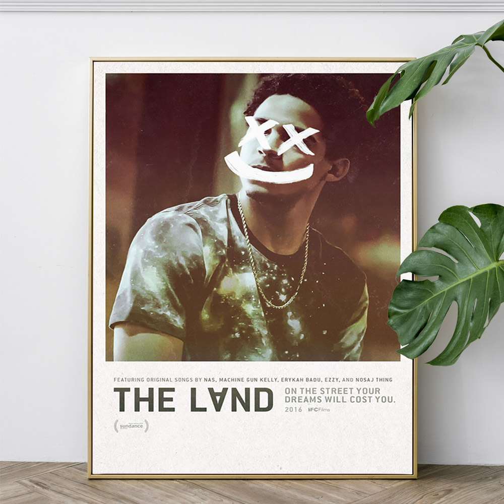 Land Drama Film Art Print Post - đánh giá và giá Home Cinema The Drama