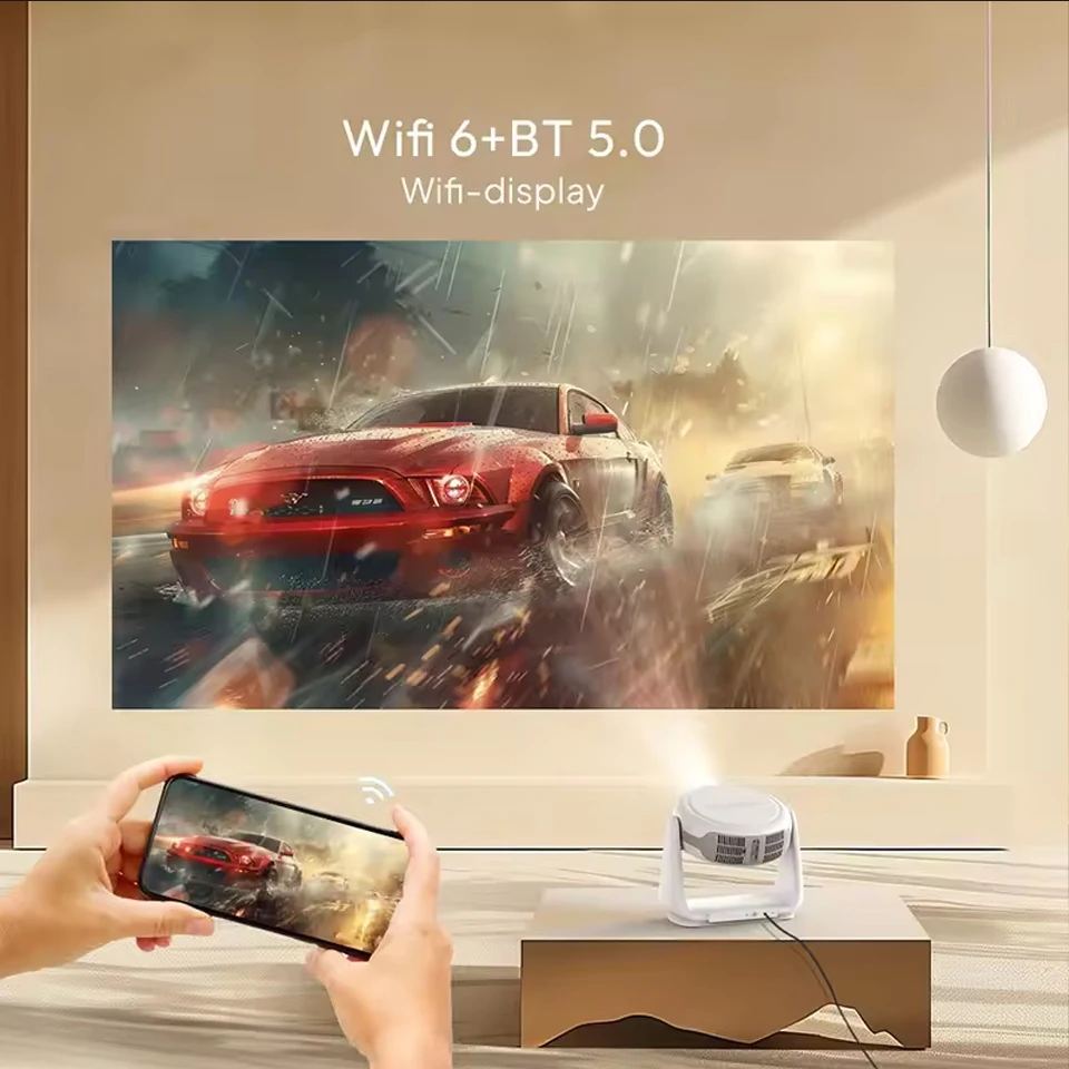 KaiAqua K1 Smart Projector And - đánh giá và giá Home Cinema Quad
