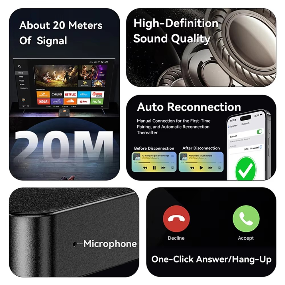 Bluetooth 6.0 Receiver 3.5mm A - đánh giá và giá Home Cinema Receiver