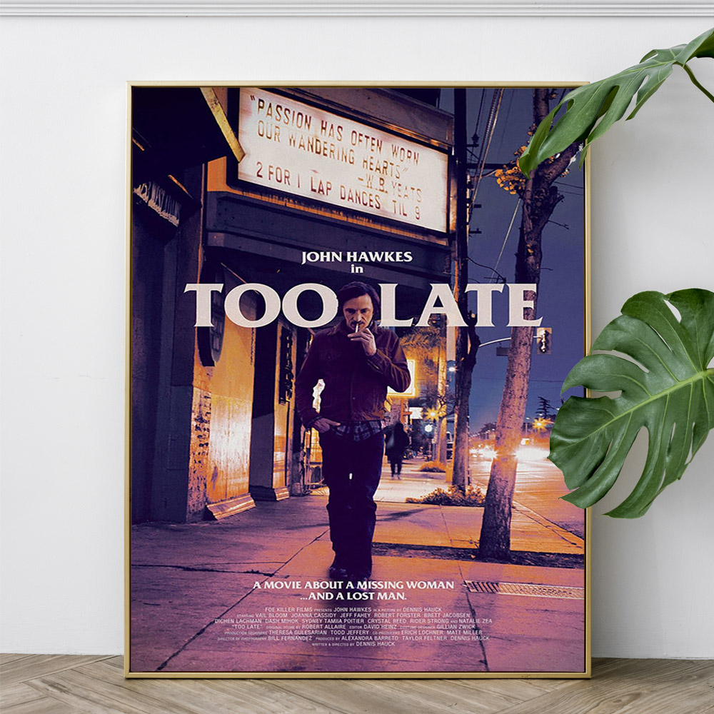 Too Late Drama Film Art Print  - đánh giá và giá Home Cinema The Drama