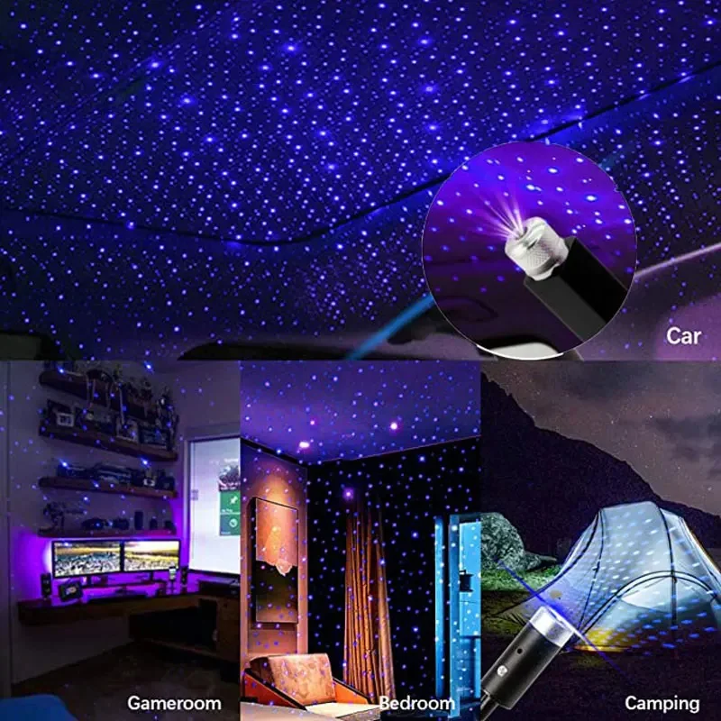Mini Car LED Star Night Light  - đánh giá và giá Home Cinema Projector