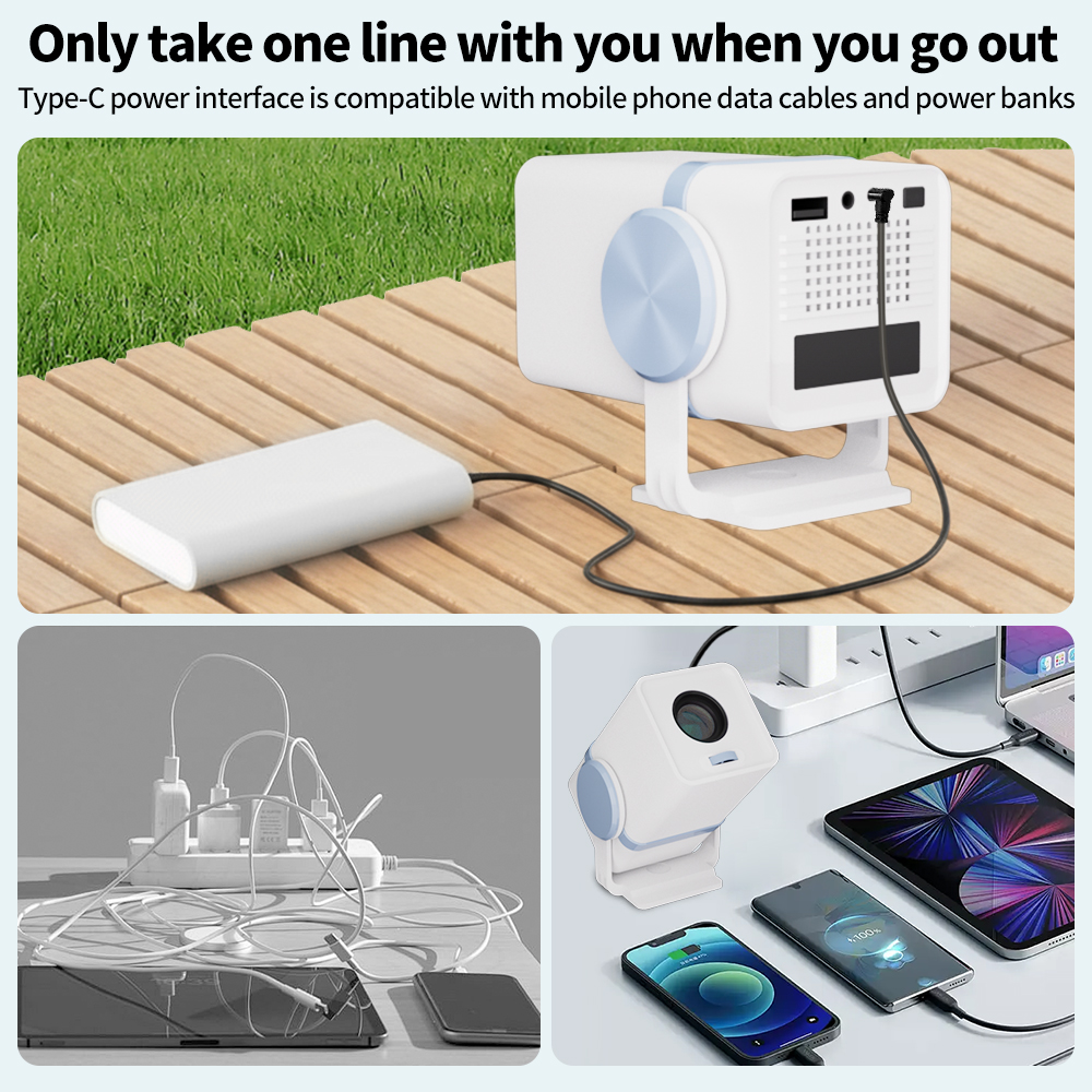 DESS Projector Android 13 Dual - đánh giá và giá Home Cinema Night