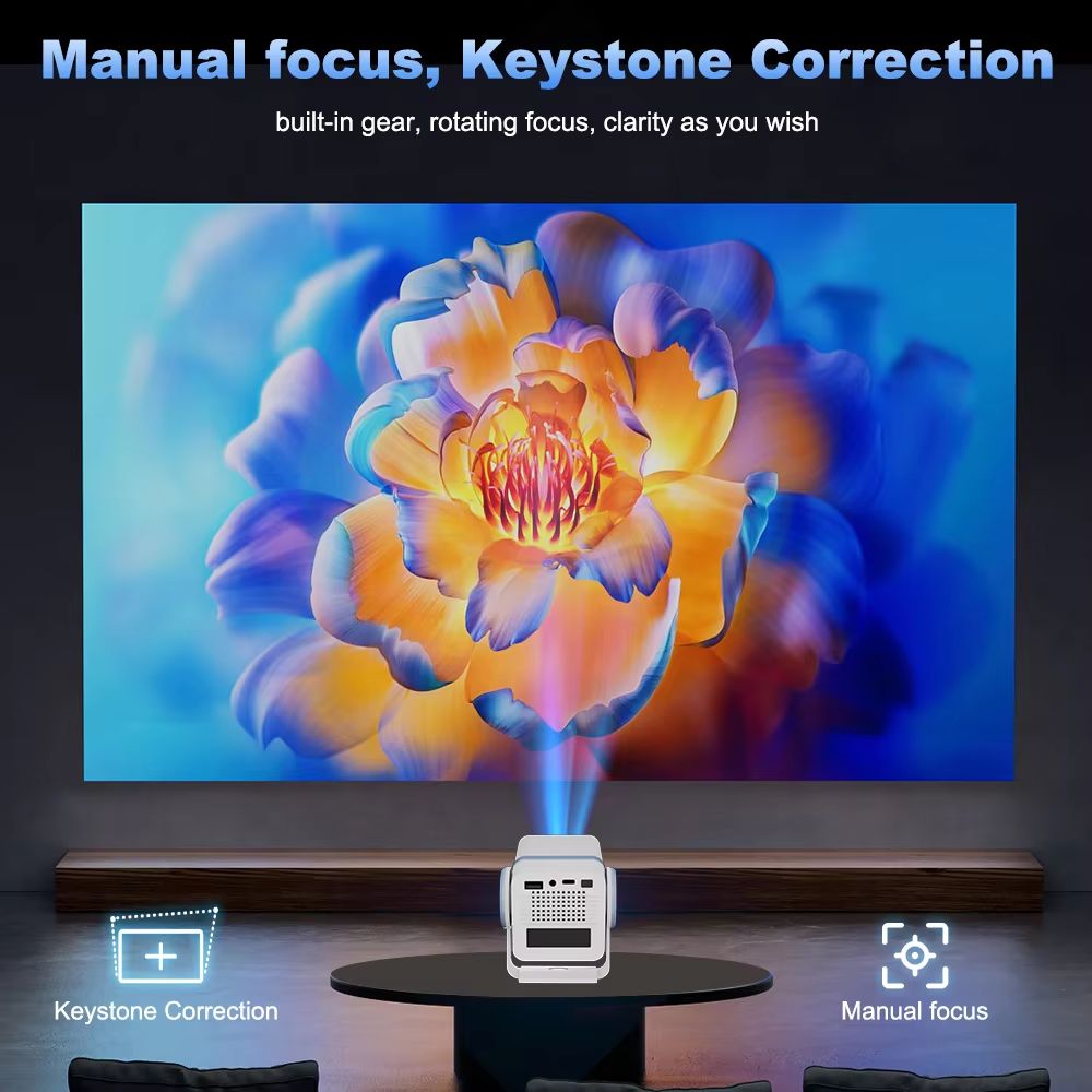DESS Projector Android 13 Dual - đánh giá và giá Home Cinema Night