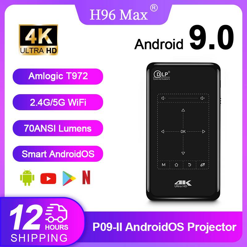 P09-II Portable DLP Mini Pocke - đánh giá và giá Home Cinema Quad