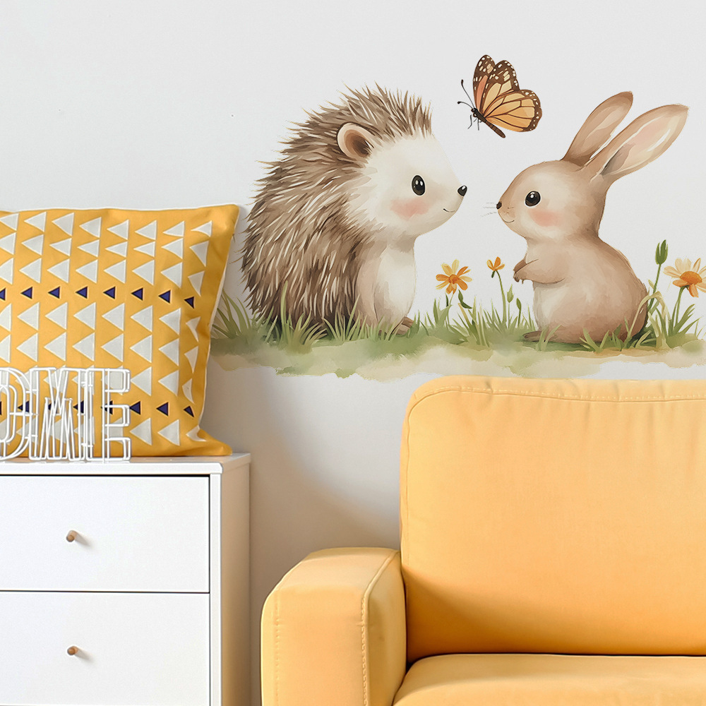 Cartoon Hedgehog Rabbit Wall S - đánh giá và giá Home Cinema Wall