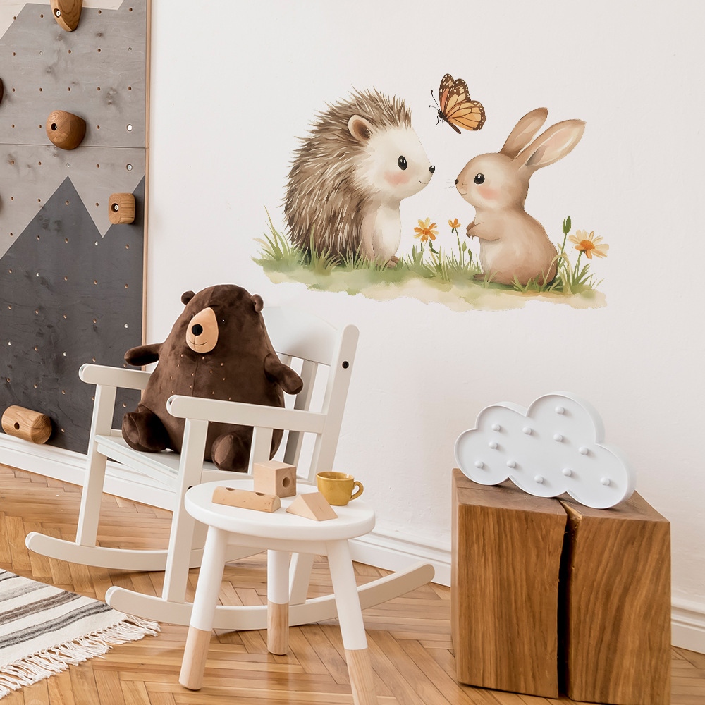 Cartoon Hedgehog Rabbit Wall S - đánh giá và giá Home Cinema Wall