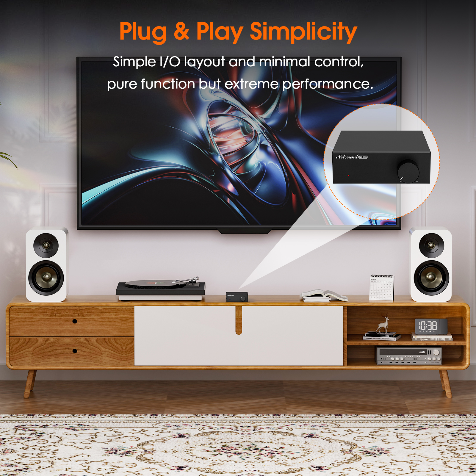 Nobsound NS-06G HiFi TPA3116 D - đánh giá và giá Home Cinema Receiver