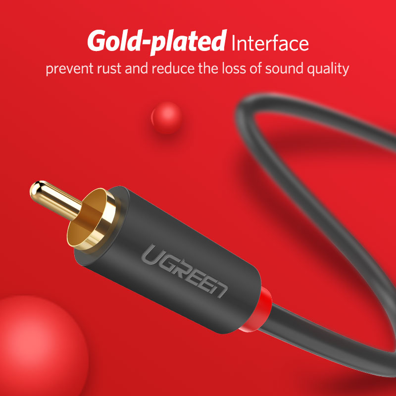 UGREEN 2RCA Ra 2 Đầu RCA Đực C - đánh giá và giá Home Cinema Hall