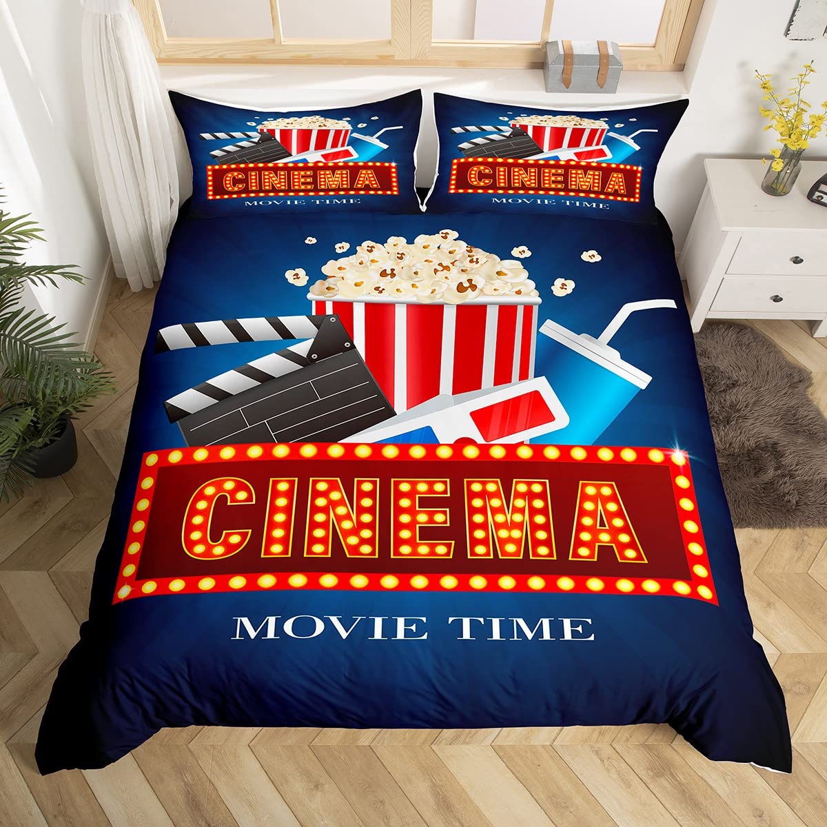 Vintage Cinema Ticket Duvet Co - đánh giá và giá Home Cinema Tickets