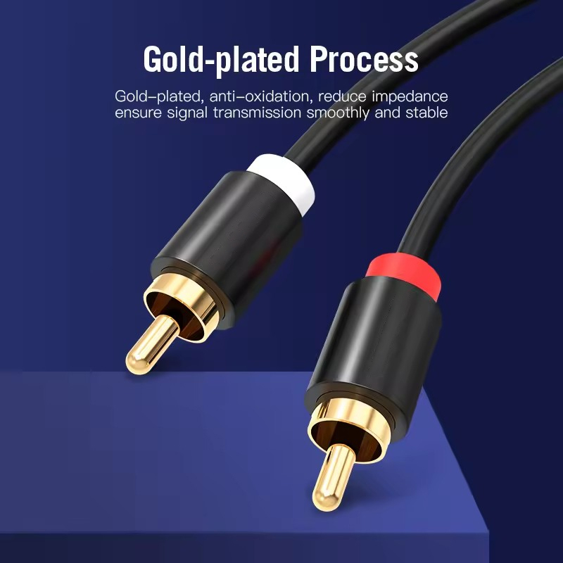 HIFI Stereo RCA Cable 2RCA to  - đánh giá và giá Home Cinema Hall