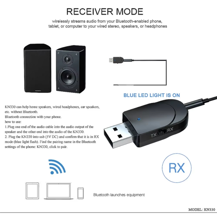 KN330 3 in 1 Bluetooth 5.0 Tra - đánh giá và giá Home Cinema Receiver