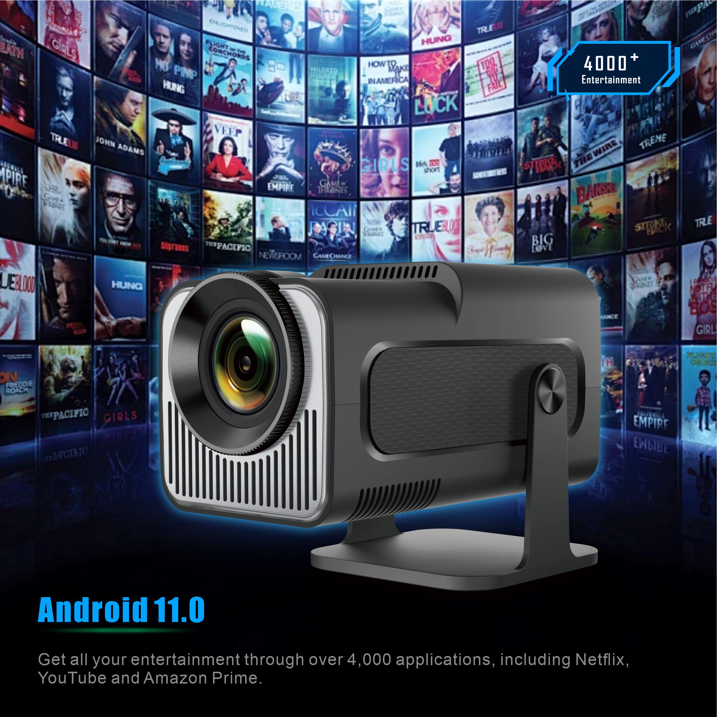 Salange HY320 Mini Projector 7 - đánh giá và giá Home Cinema Samsung
