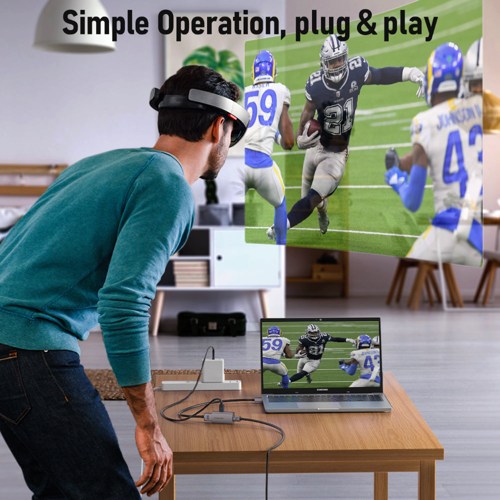 Lemorele 4K AR Glasses Adapter - đánh giá và giá Home Cinema Usb