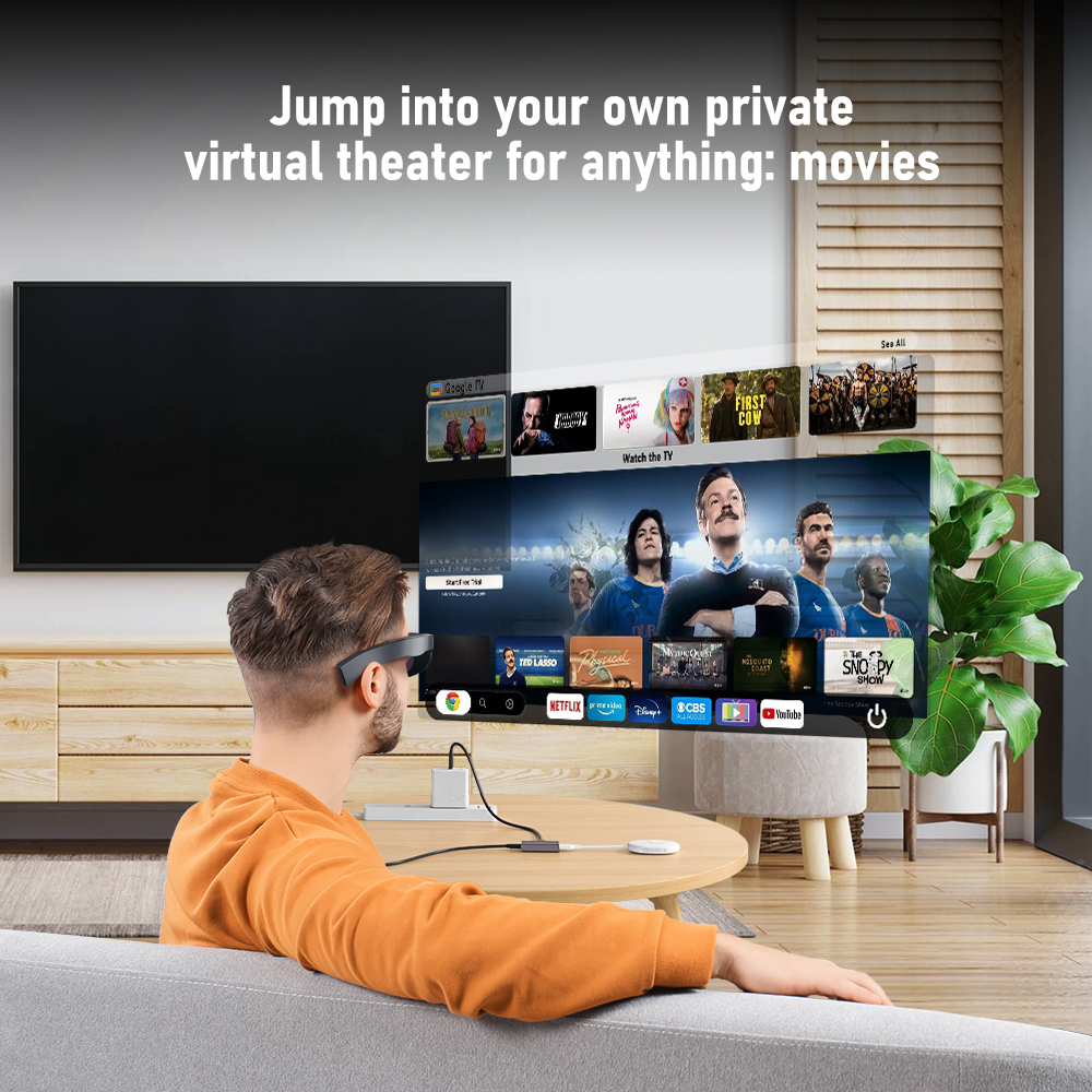 Lemorele 4K AR Glasses Adapter - đánh giá và giá Home Cinema Usb