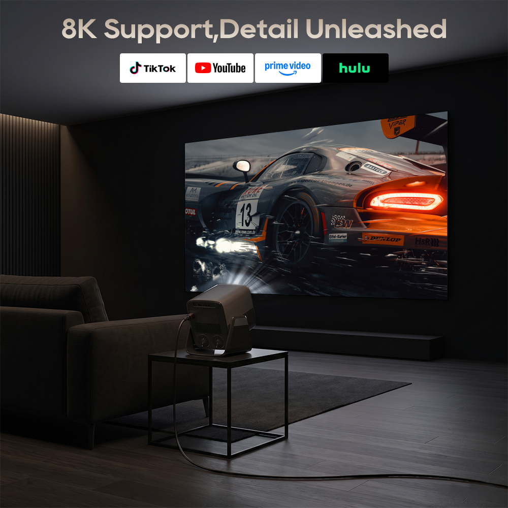 LYNCast Smart Projector with W - đánh giá và giá Home Cinema The Drama