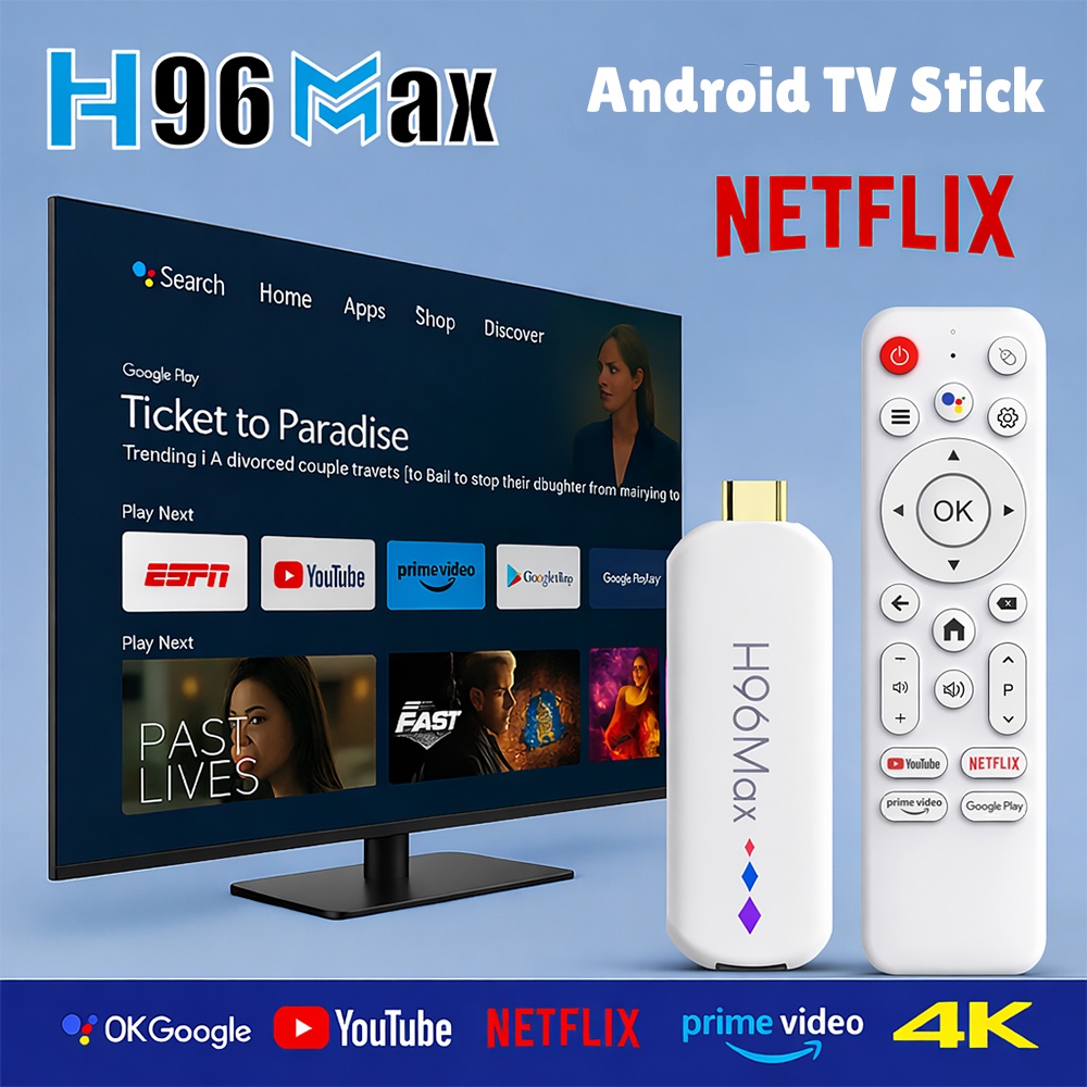 H96 Max TV Dongle Amlogic S905 - đánh giá và giá Home Cinema Quad