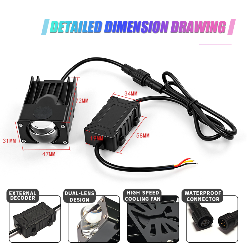 Car Front Headlight Led Work L - đánh giá và giá Projector Lamp Replacement