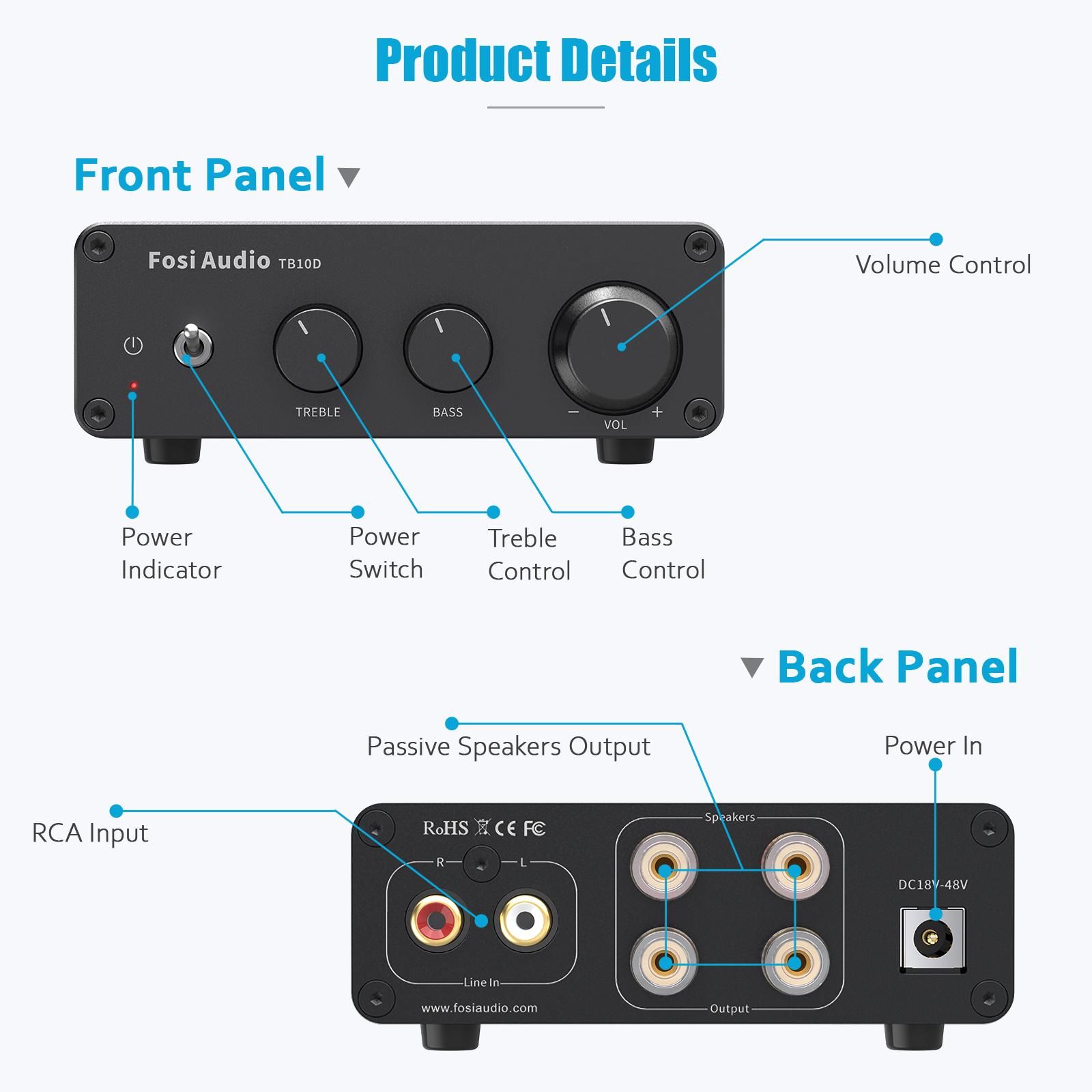 Fosi Âm Thanh 300Wx2 Âm Thanh  - đánh giá và giá Home Cinema Receiver