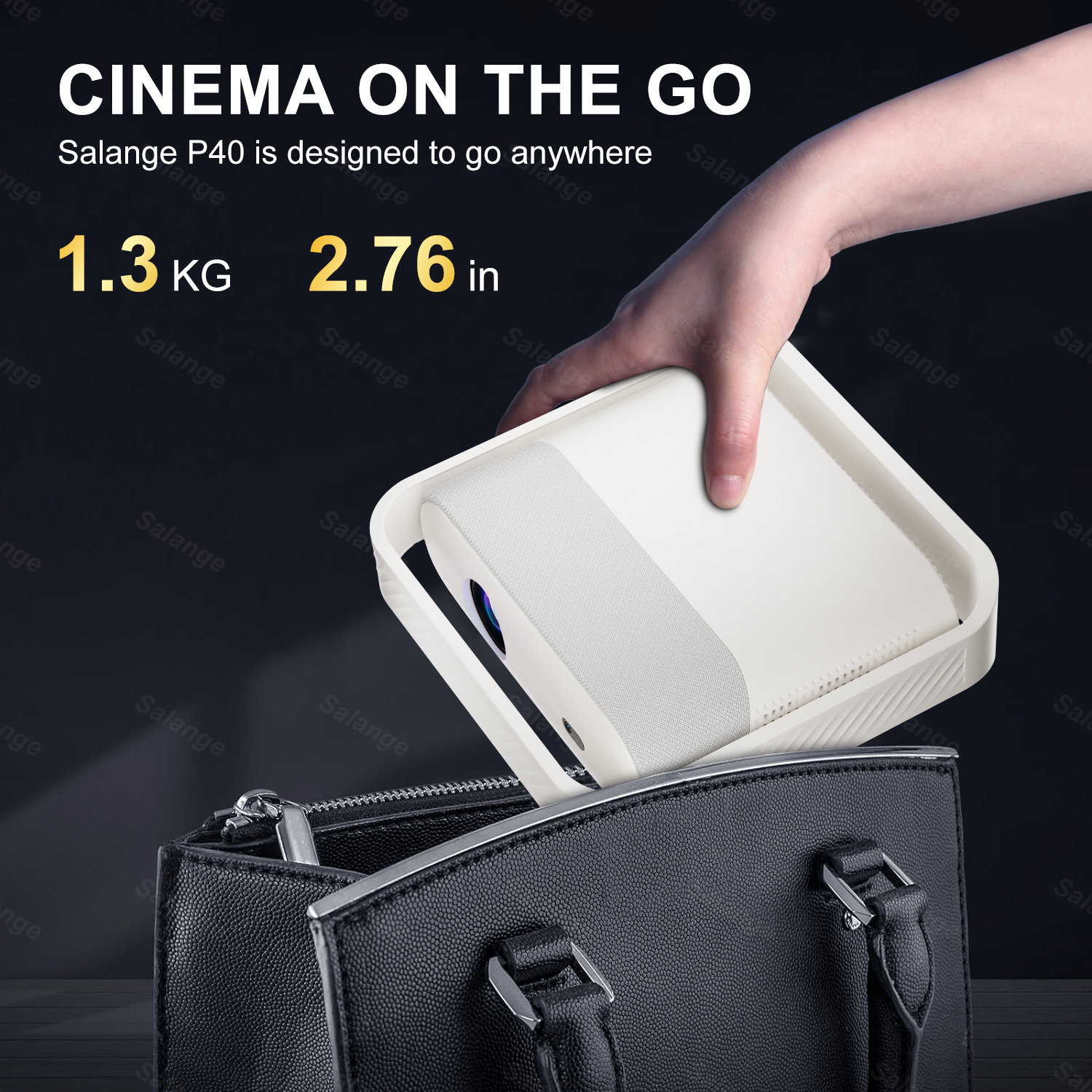 Salange 1080P Projector Androi - đánh giá và giá Home Cinema Night