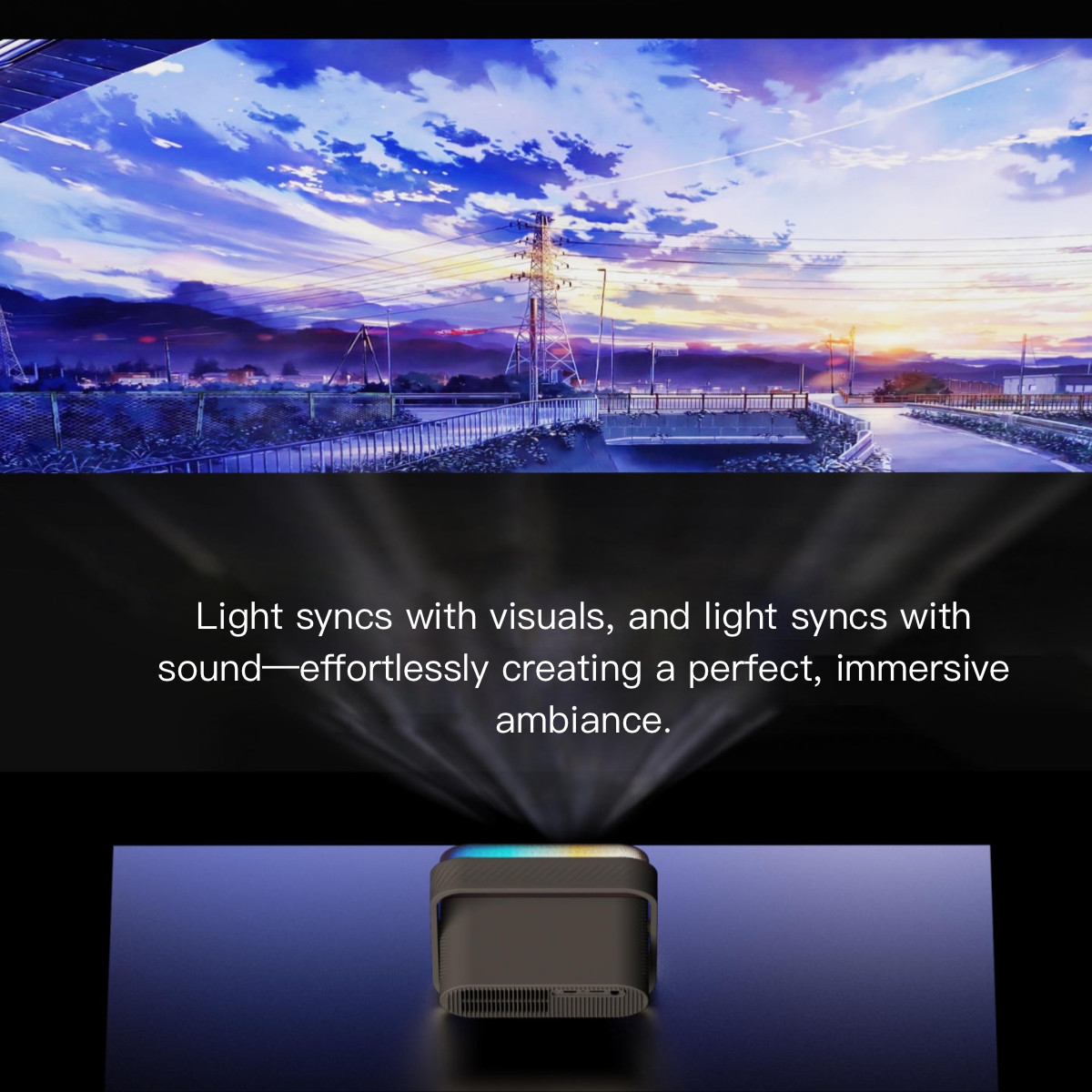 Salange 1080P Projector Androi - đánh giá và giá Home Cinema Night